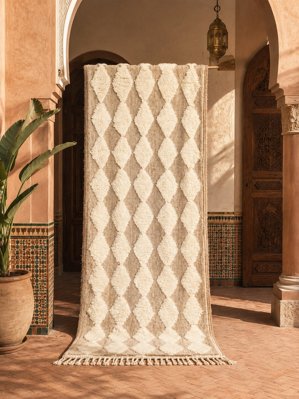 Mønstret Kasbah teppeløper