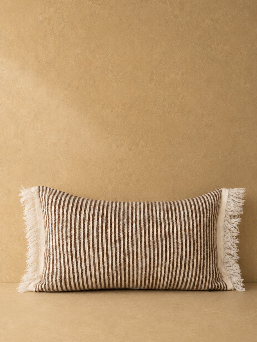 Naturtoner putetrekk — Grovere frynser