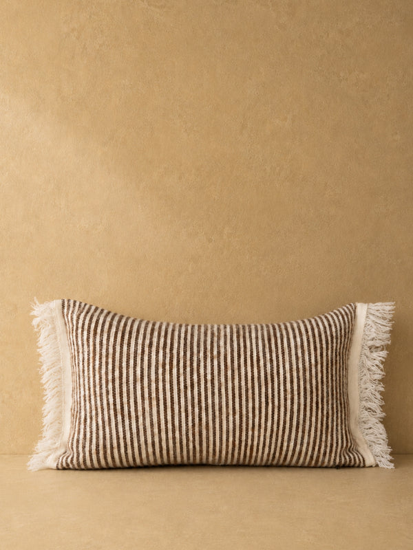 Naturtoner putetrekk — Grovere frynser